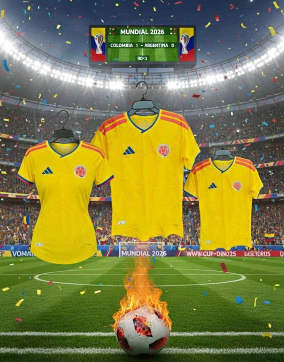 Camiseta Oficial Colombia 2026 🔥 Calidad premium ⚠️ Oferta limitada hoy + envío gratis