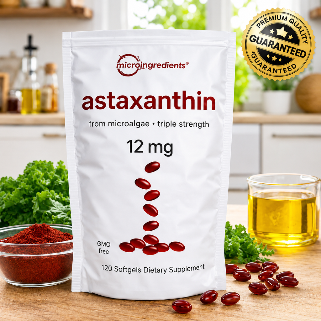 🔥 Astaxantina® – Rejuvenecimiento Celular, Energía y Vitalidad Total 🔥