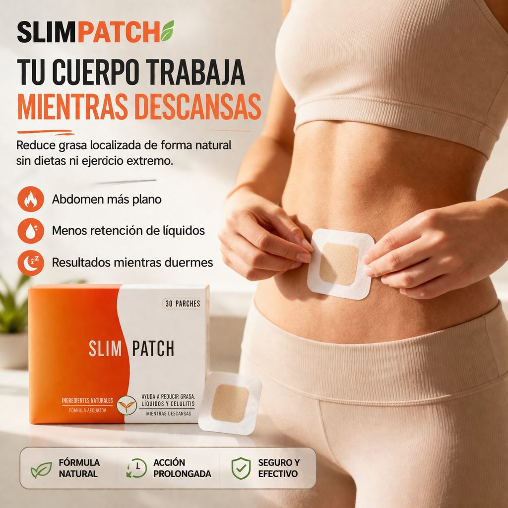 SlimPatch Detox™ –Reducción Visible desde la Primera Semana