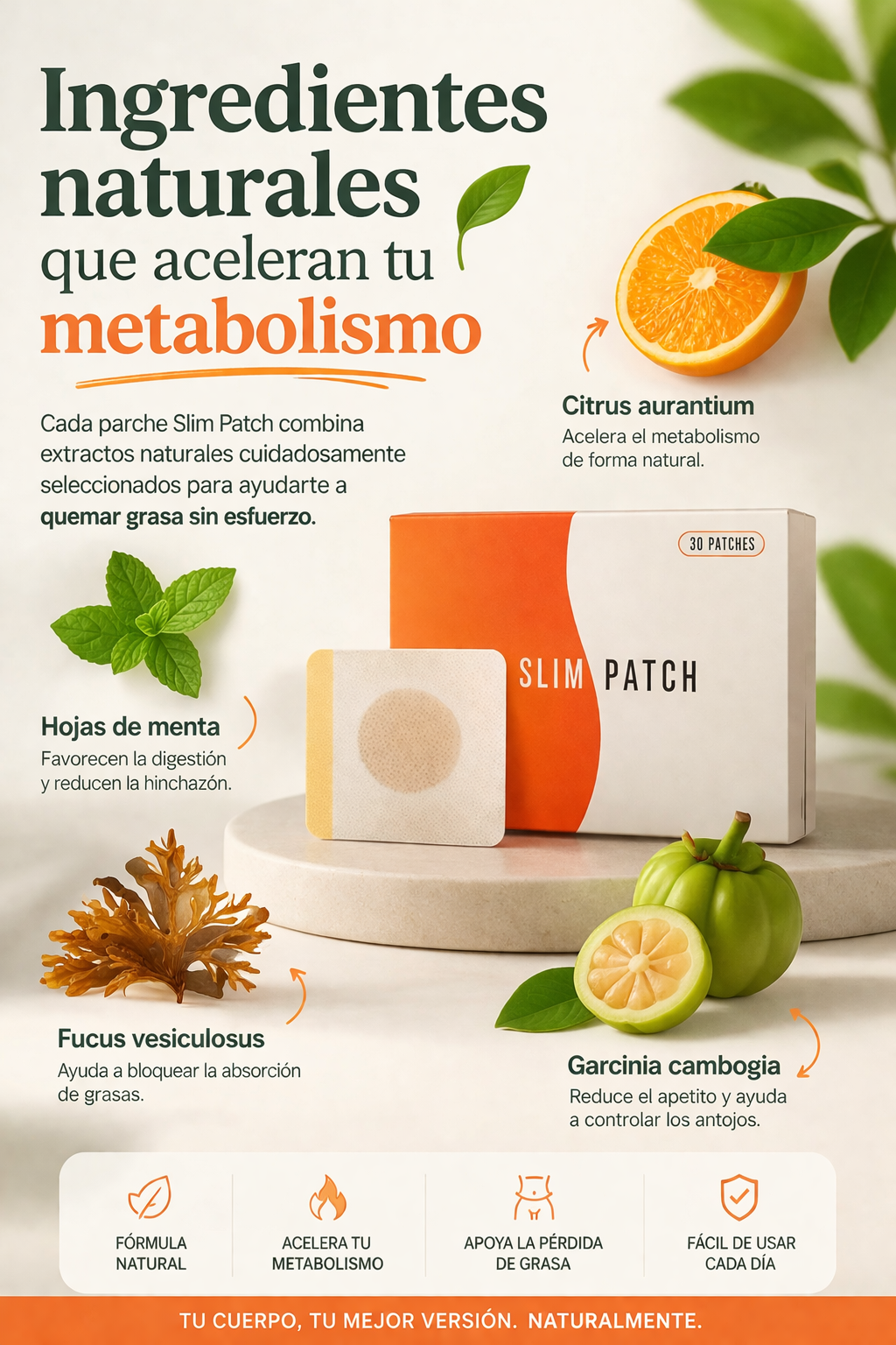 SlimPatch Detox™ - Recupera tu figura sin dietas extremas ni sacrificios