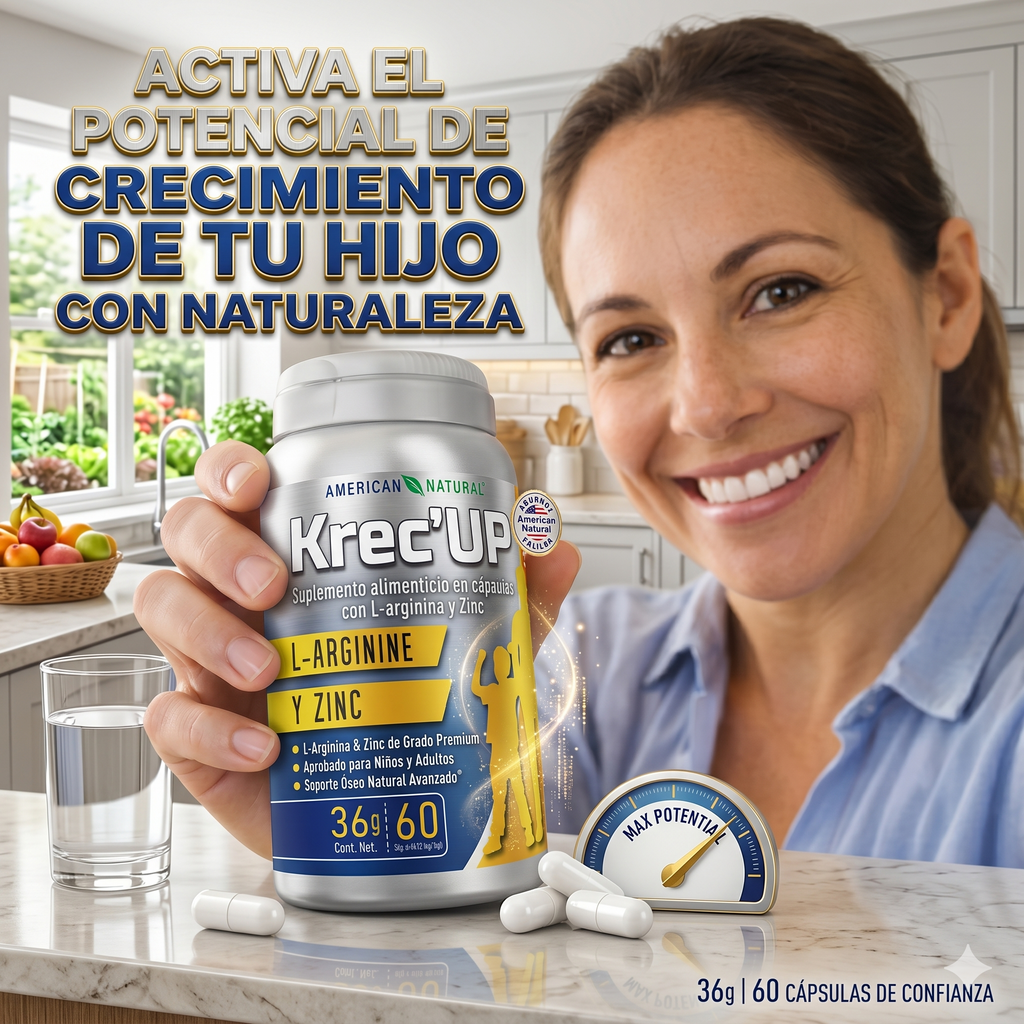 AlturaMax Pro Krec’Up™: Ayuda a Potenciar el Crecimiento de Forma Natural en Solo 2 Meses