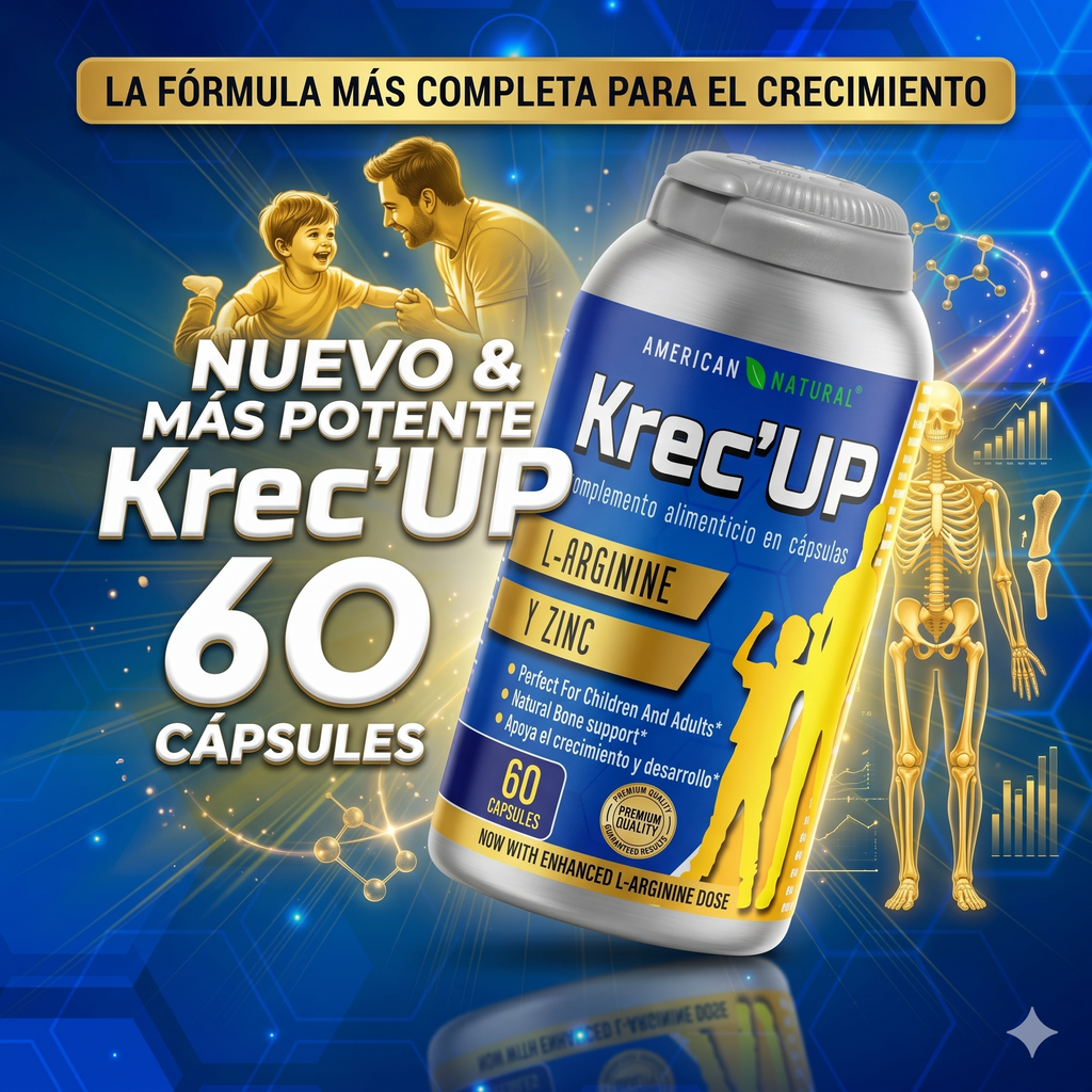 AlturaMax Pro Krec’Up™: Ayuda a Potenciar el Crecimiento de Forma Natural en Solo 2 Meses