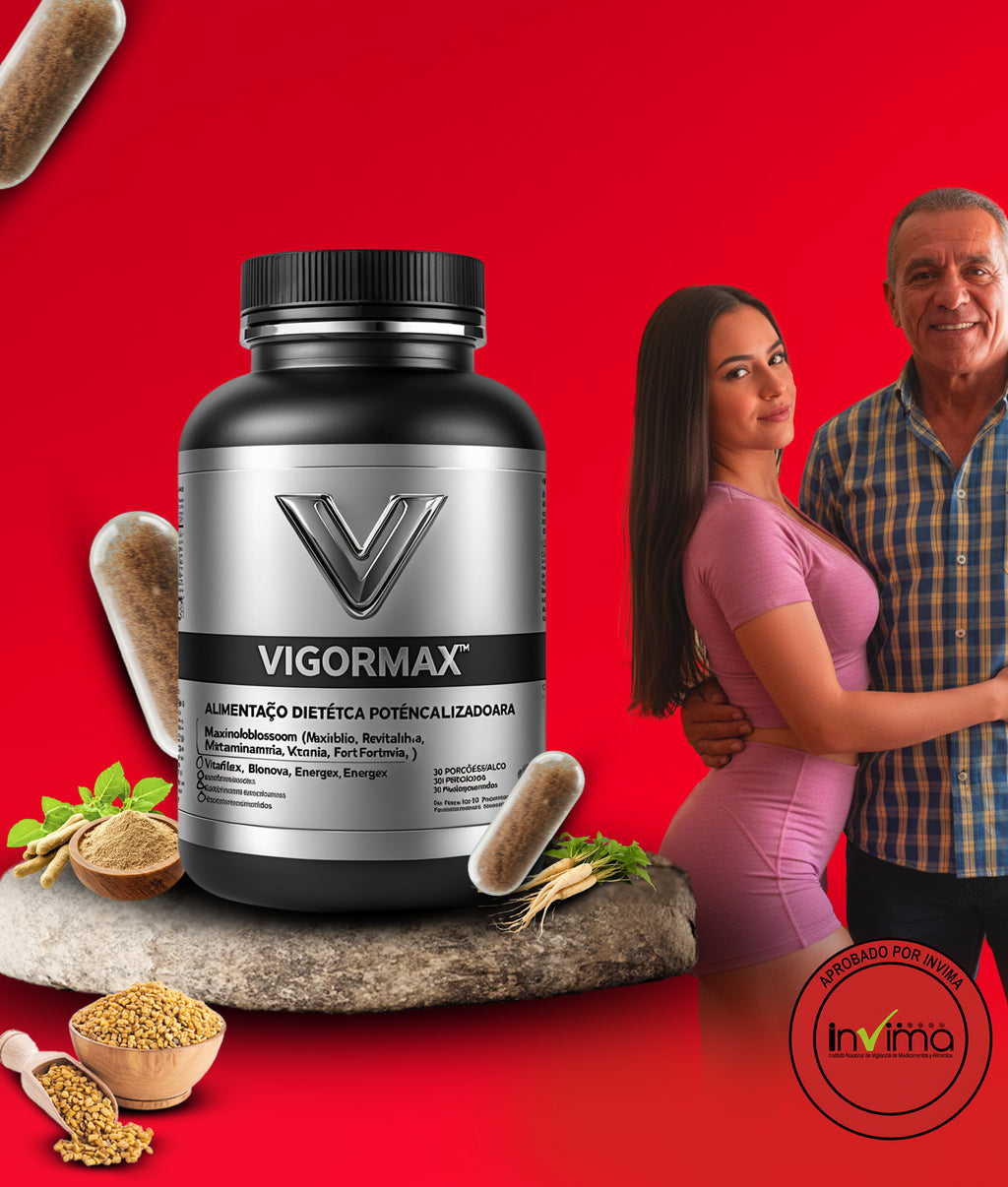 🔥 Vigor Max – Recupera tu energía, confianza y rendimiento masculino de forma natural y segura.